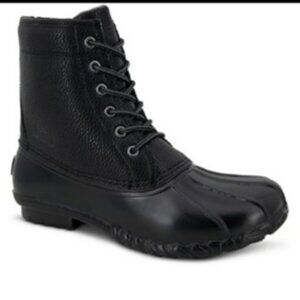 JBU Maine WP Waterproof Duck Boots Black Size 13M – Rugged Outdoor Winter Shoes